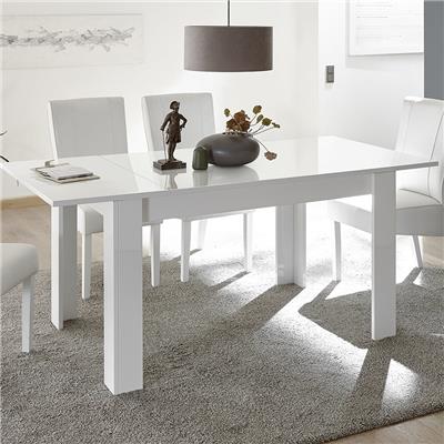 Table 180 extensible blanche design SERENA