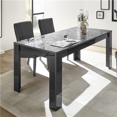 Table design 180 gris laqué ANTONIO 3