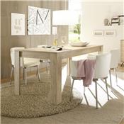 Table de salle à manger couleur bois moderne MALLORCA