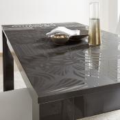 Table 180 cm gris laqué design MIRANO